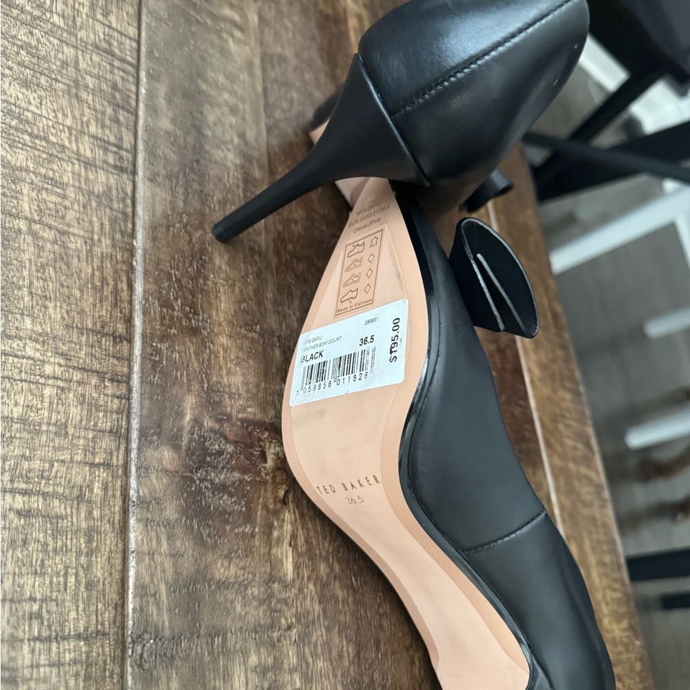 Ted Baker Black Bow Heels for Women - Picture 4 of 5